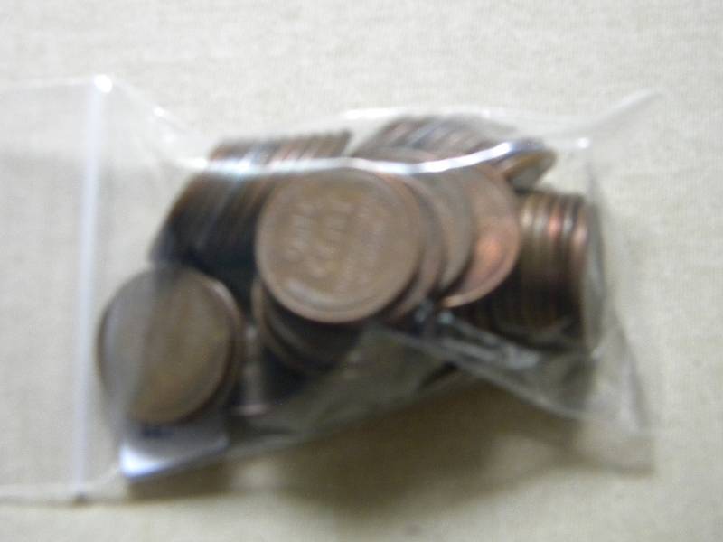 50 Wheat Back Pennies