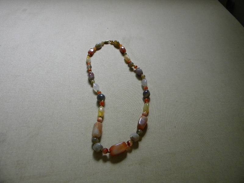 Polished Stone Necklace