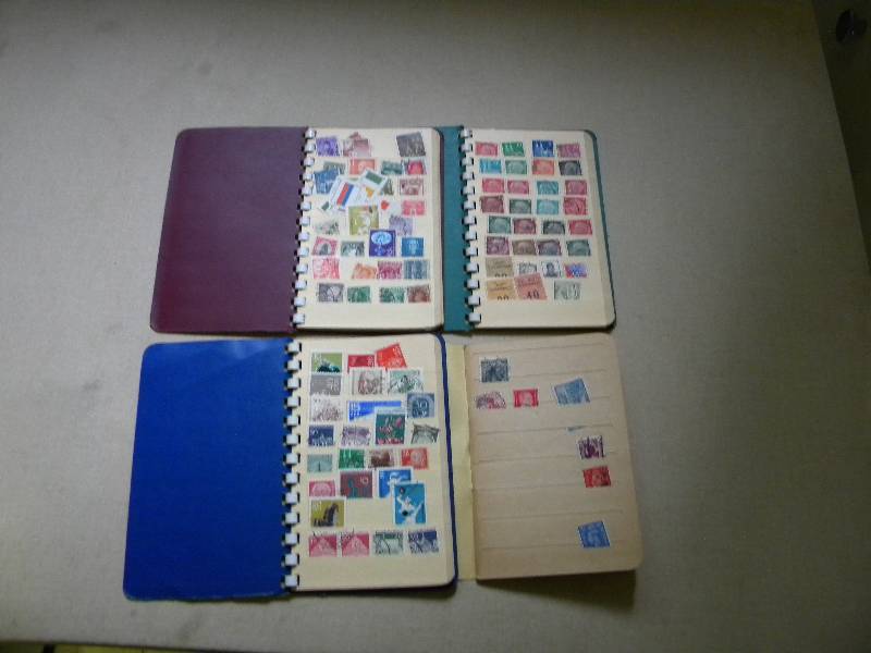 3 Monitor Stamp Stock Books & The Stamp Stock Book
