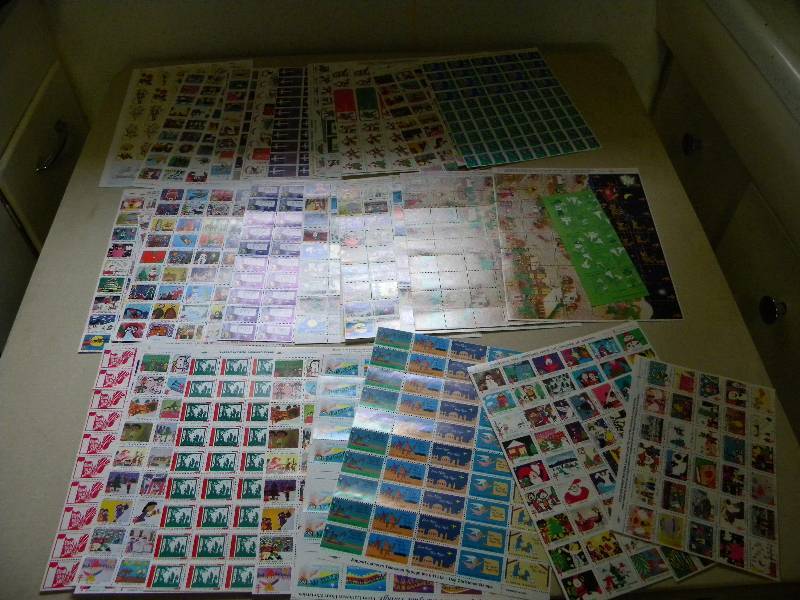 Vintage Christmas Seals,Easter Seals and Religious Seals