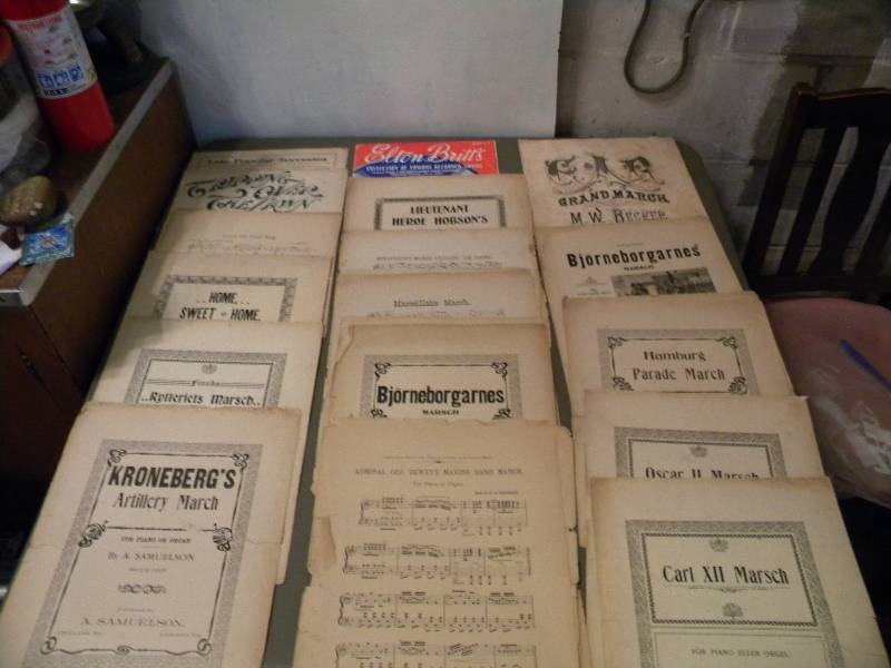 Vintage Sheet Music