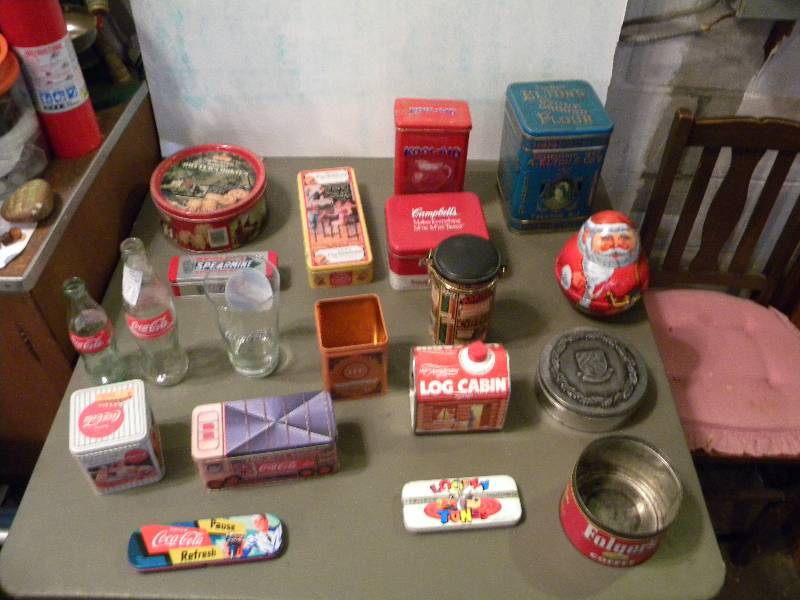 Collectible Tins & Coca-Cola Items