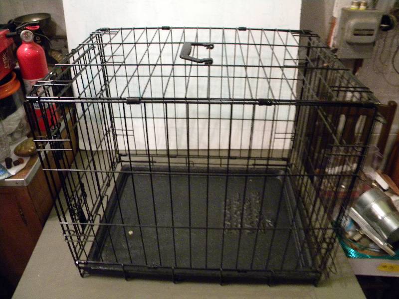 New Metal Collapsible Dog Cage