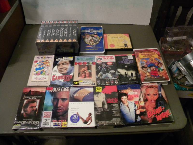 VHS Movies & Suze Orman Set