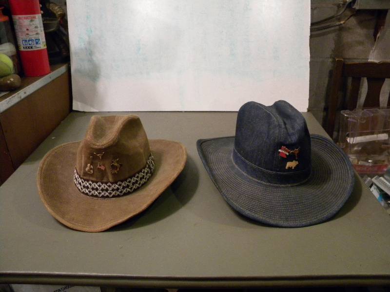 2 Cowboy Hats