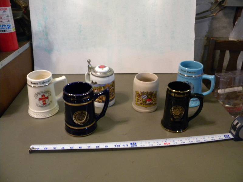 4 University & 2 Other Mugs