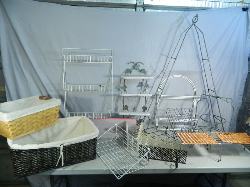 lot 99 image: Shelving, Organizers, Etc