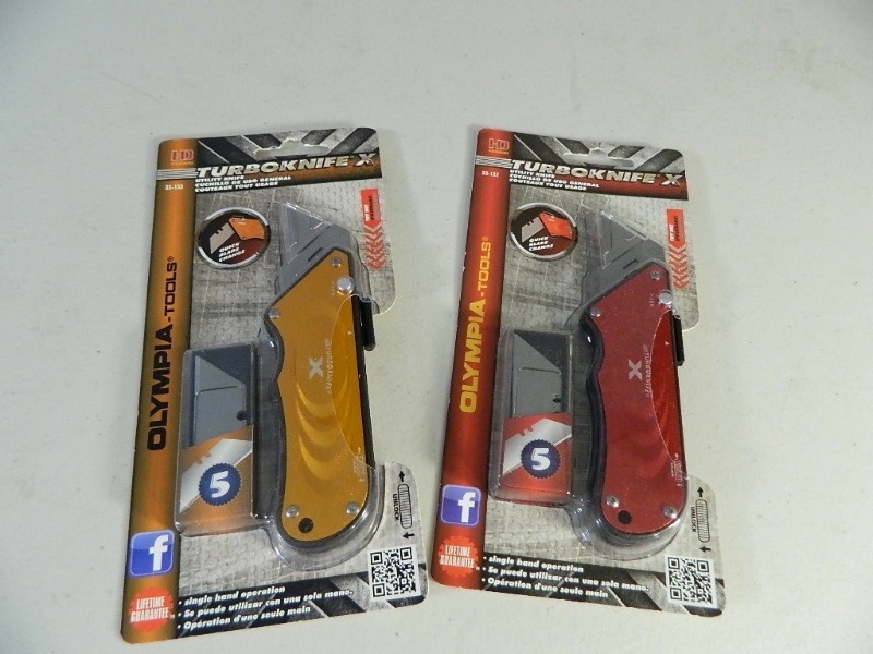 lot 12 image: 2 New Turboknife X