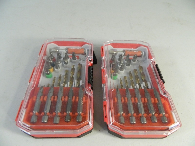 lot 18 image: 2 New IWork Drill and Driver Sets