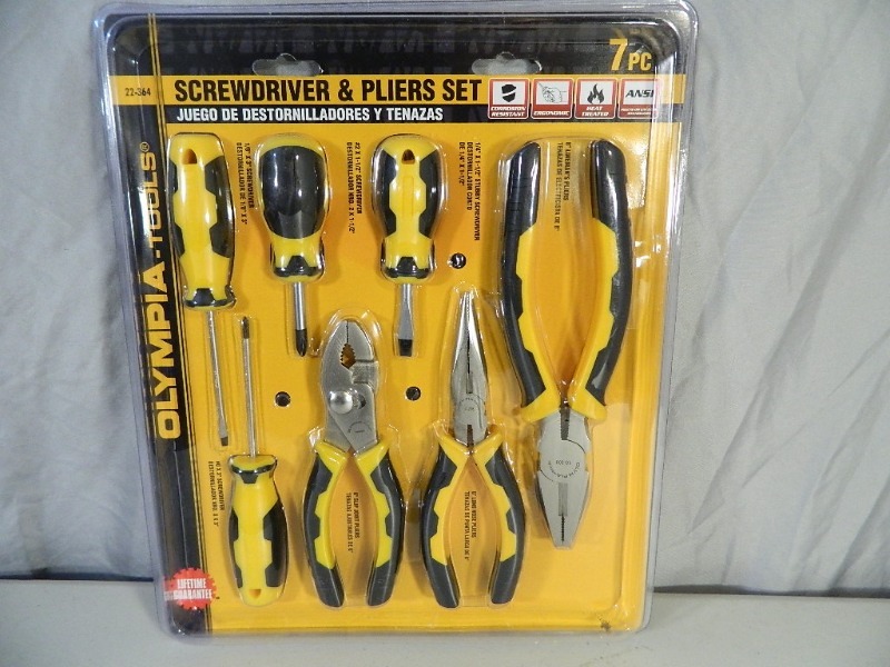 lot 30 image: New Olympia Tools 7 Pc Tool Set