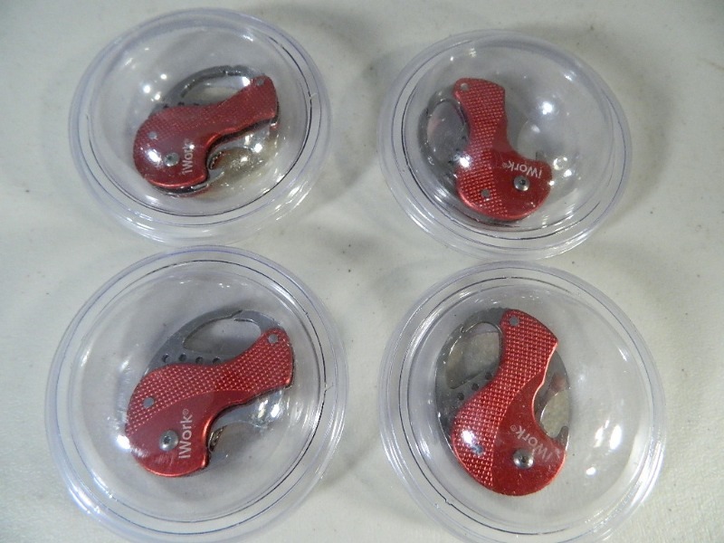lot 31 image: 4 New IWork Folding Multi Tools