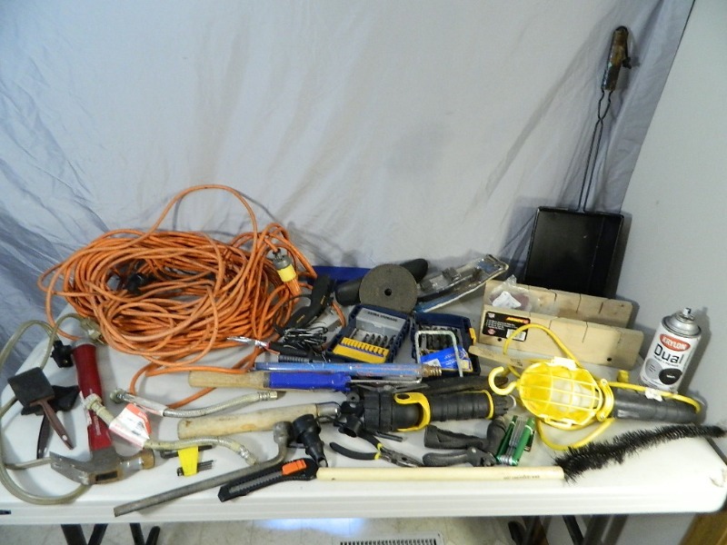lot 48 image: Hand Tools, Hardware, More