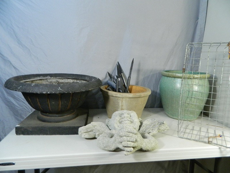lot 63 image: Garden Art and More
