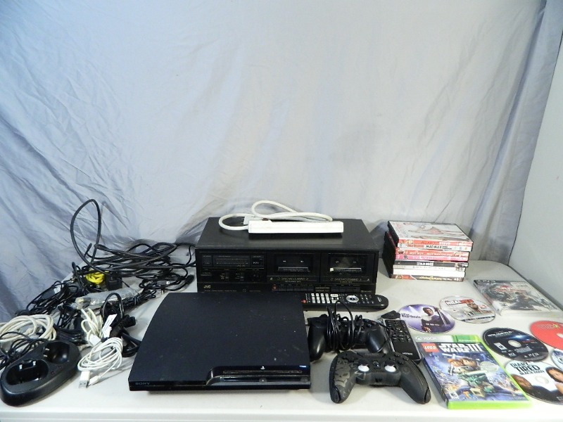 lot 69 image: Assorted Electronics, DVDs, and Video Games
