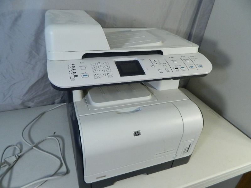 lot 107 image: HP Color Laser Printer  Scanner  Copier  Fax