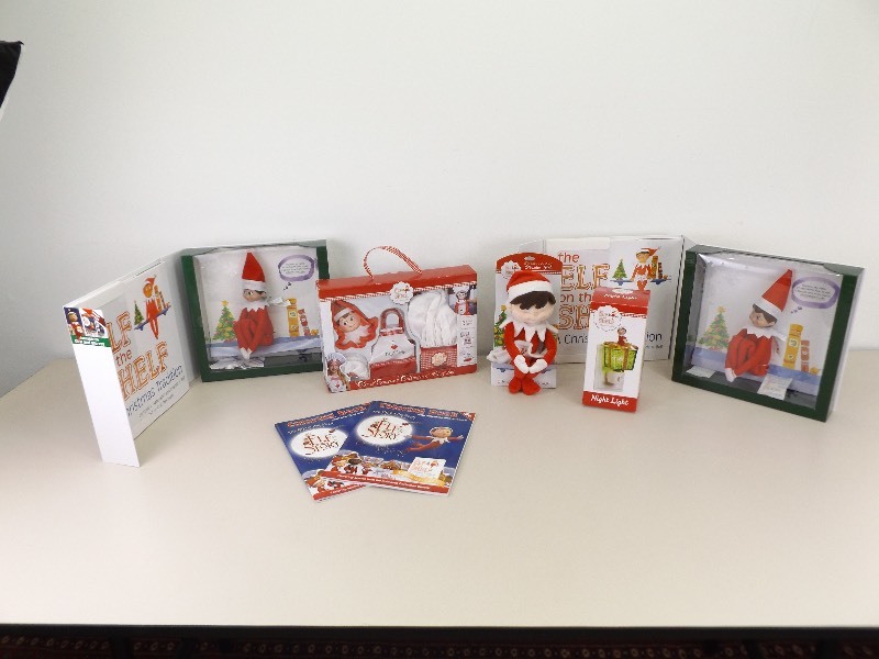 lot 40 image: NEW IN BOX Elf On The Shelf Collection