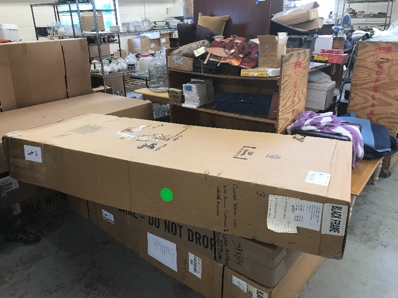 lot 101 image: NEW OPEN BOX ADJUSTABLE BED FRAME