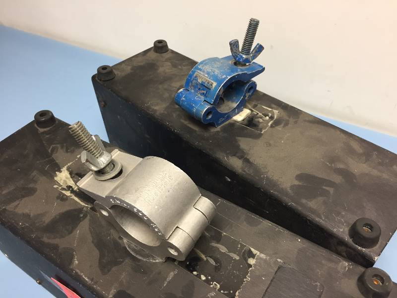 lot 75 image: Pair of Modular Power Distribution Units with Mounting Brackets
