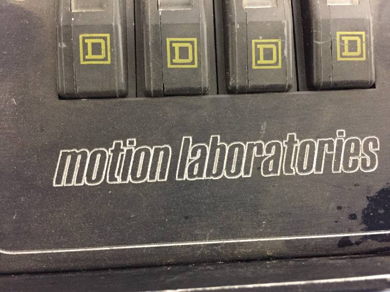 lot 74 image: Lot of Three (3) Motion Laboratories Power Distribution & Motor Control Units