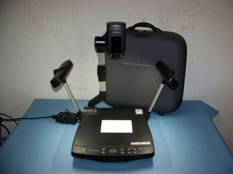 lot 36 image: Samsung, Digital Video Presenter  Document Camera with Travel Bag