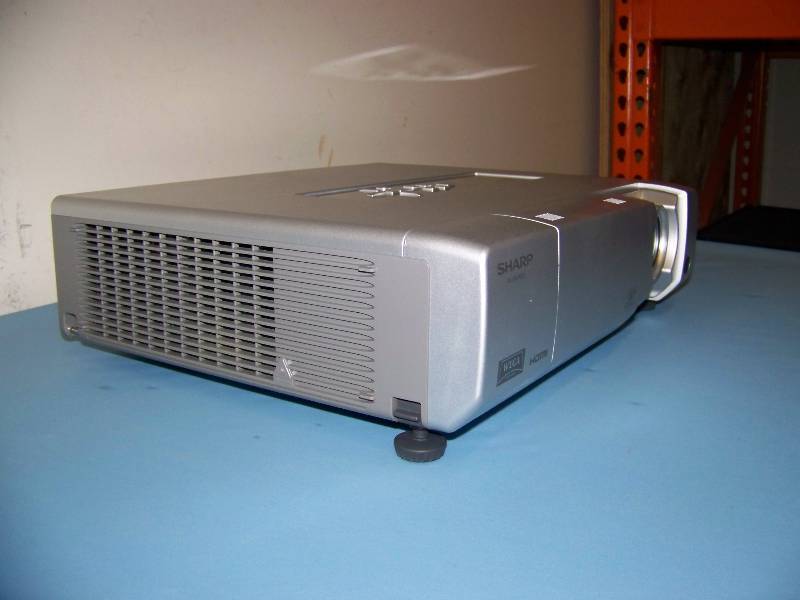 lot 22 image: Sharp, PG-D40W3D, DLP Projector with HDMI Input