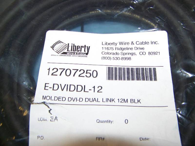 lot 90 image: (3) Liberty Cables - NEW in packaging
