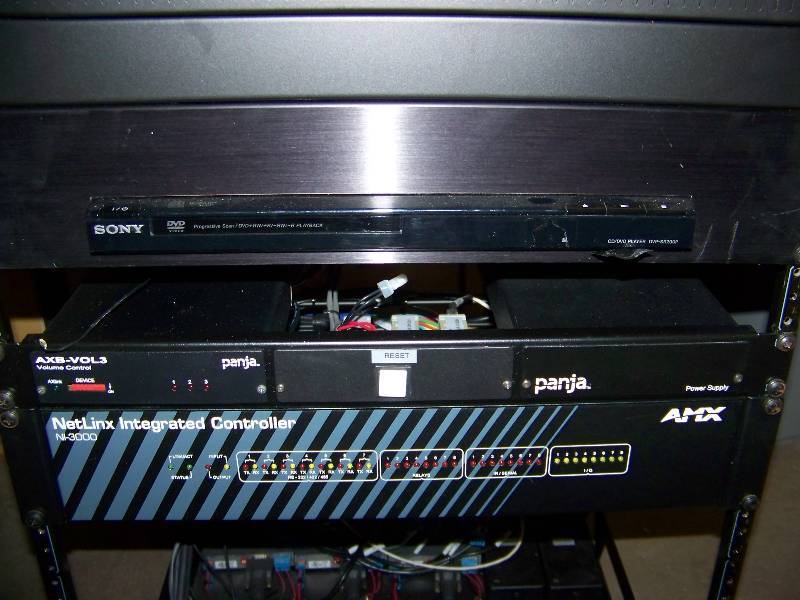 lot 99 image: Middle Atlantic, Audio  Video (AV), Equipment  Component Rack with various Components included