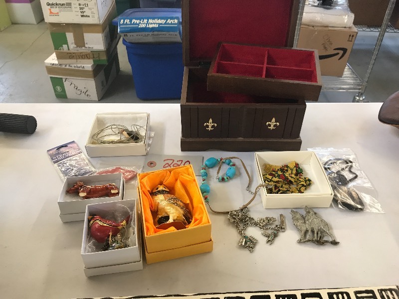 JEWELRY AND FINE DECORATIVE FIGURINES