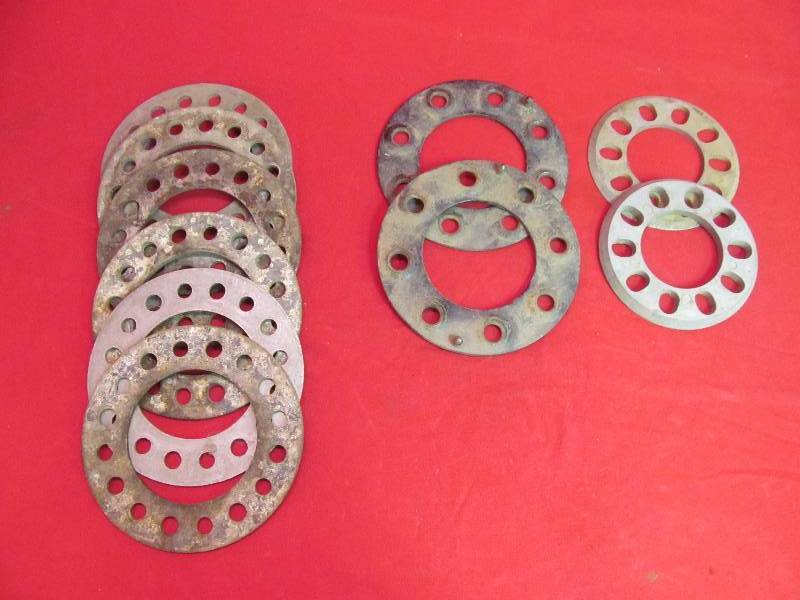 lot 154 image: Vintage Wheel Spacers