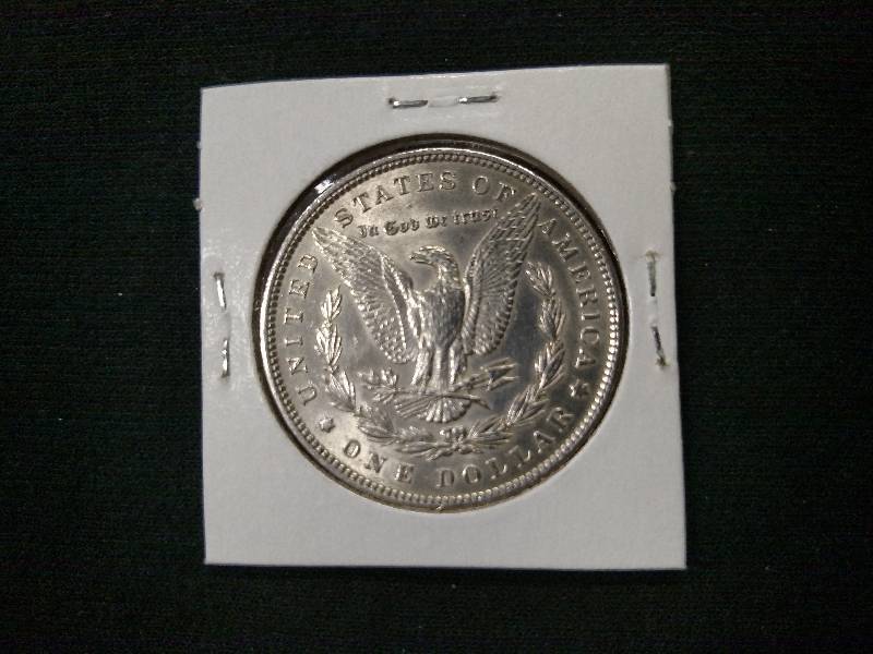 1896 AU Morgan Silver Dollar...