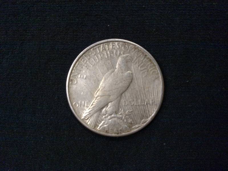 1925 S Peace Silver Dollar...