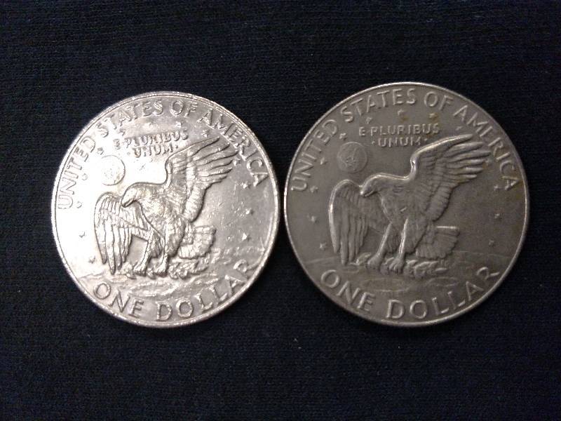 1978 & 1978 D Eisenhower Dollars...