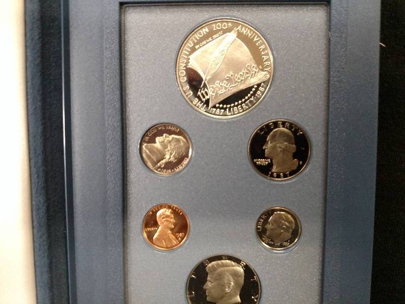 1987 U.S. Prestige Coin Set, U.S. C...