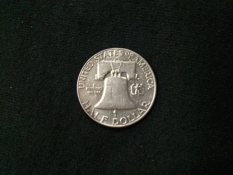 1963 D Franklin Silver Half Dollar...