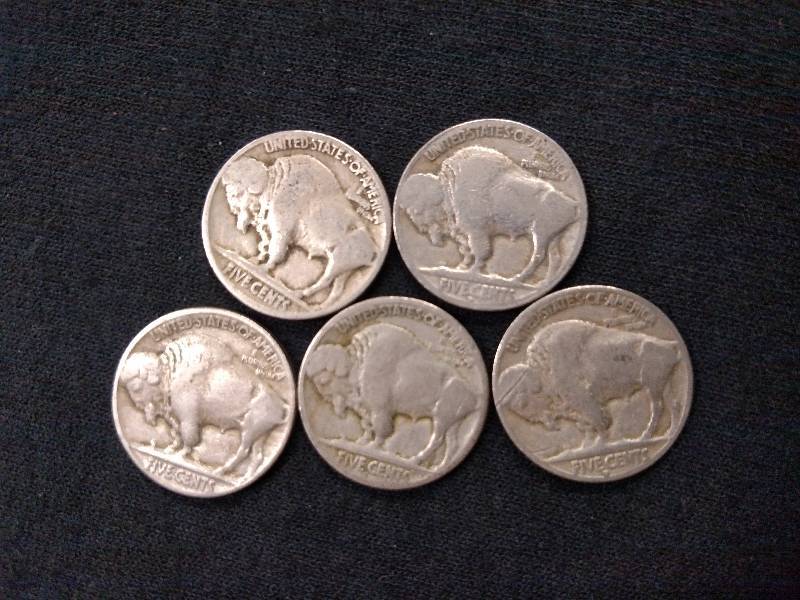 1924, 35, 36, 36, & 37 Buffalo Nick...