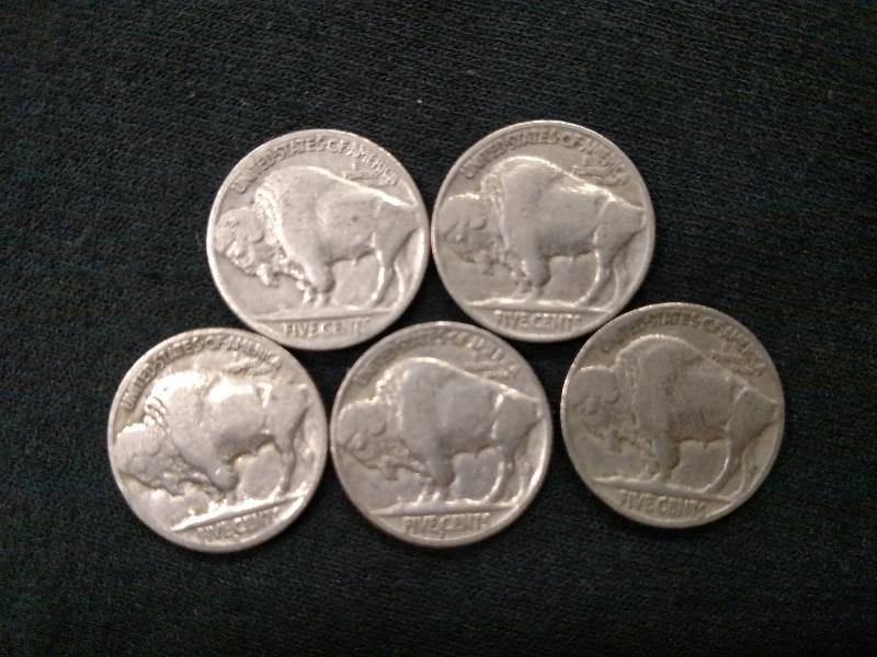 1927, 35, 36, 36, & 37 Buffalo Nick...