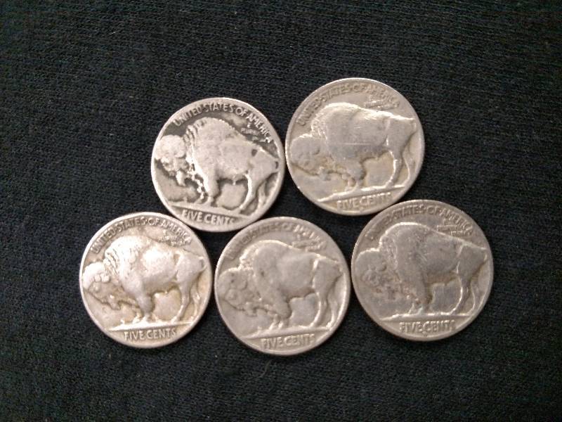 1930, 35, 36, 36, & 37 Buffalo Nick...