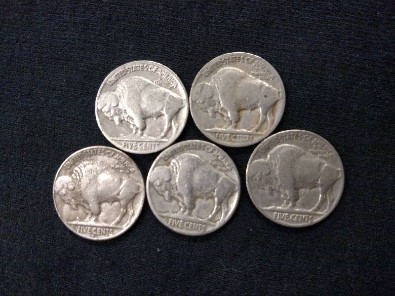 1934, 35, 36, 36, & 37 Buffalo Nick...