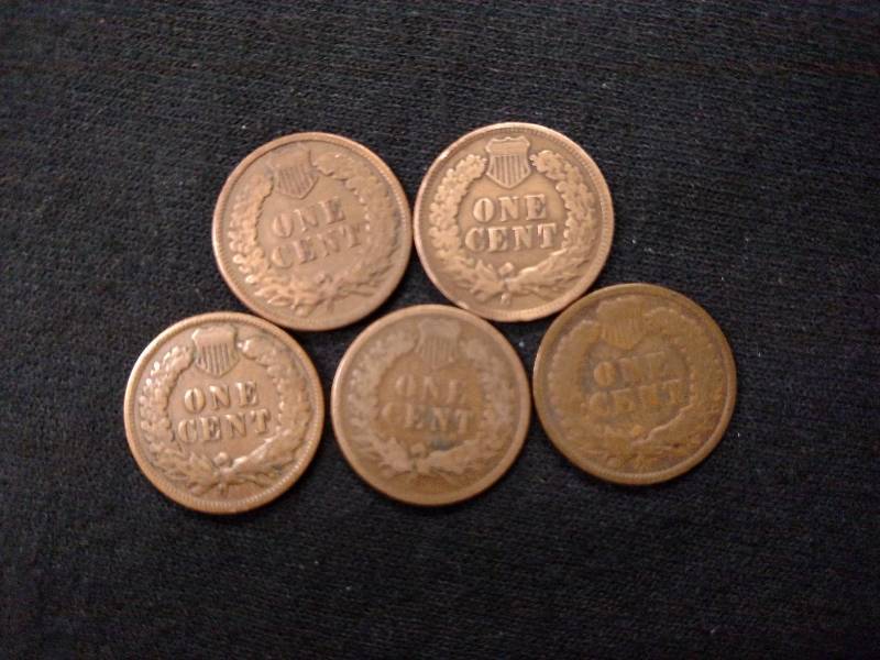1902, 04, 05, 06, & 07 Indian Head ...