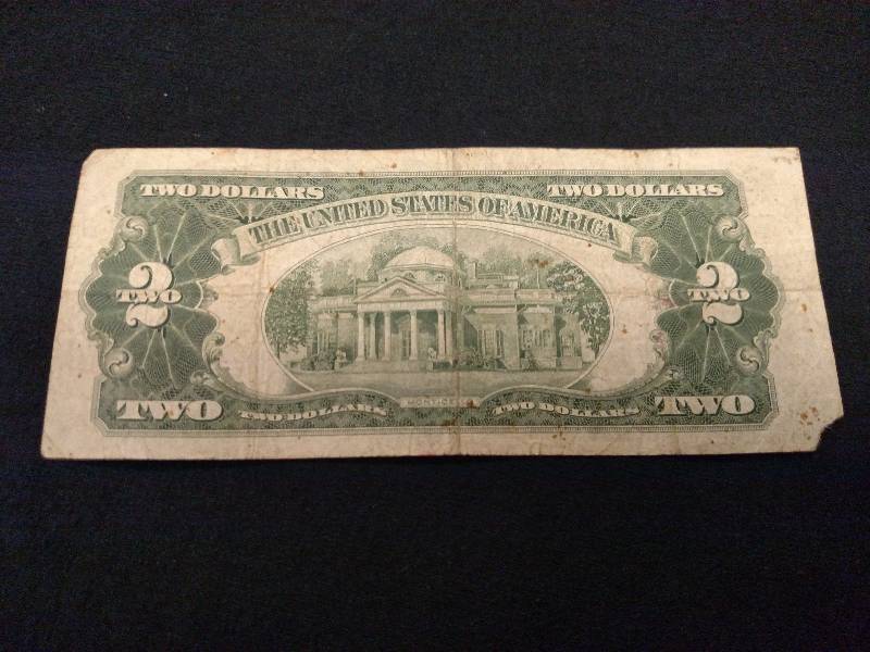 1953 Two Dollar Red Seal Note...