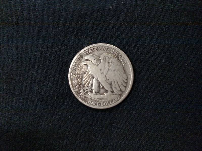 1935 S Walking Liberty Silver Half ...