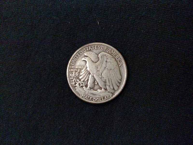 1945 Walking Liberty Silver Half Do...