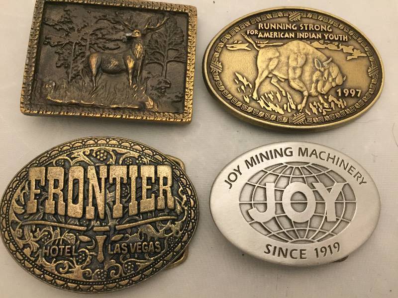 lot 56 image: Belt Buckles - Wilderness