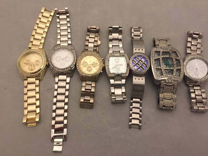 lot 21 image: Watches - Super Bling - Storm, American Exchange, More