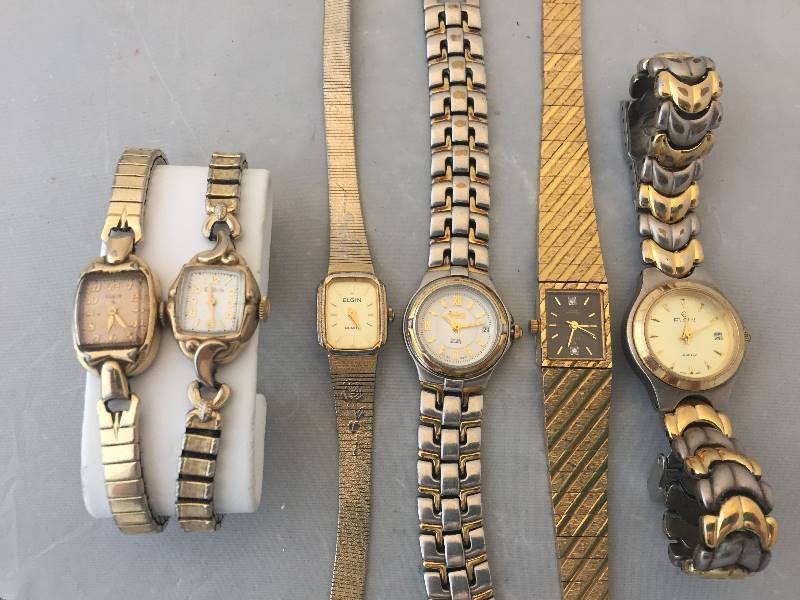 lot 75 image: Watches - Elgin