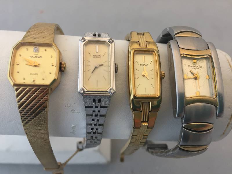 lot 60 image: Watches - Pulsar, Walthram, Seiko, Kenneth Cole