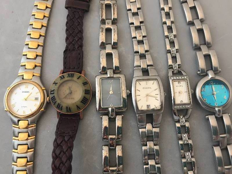 lot 108 image: Watches - Fossil