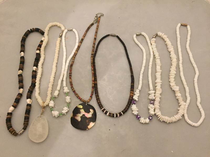 lot 137 image: Shell  Puka Necklaces