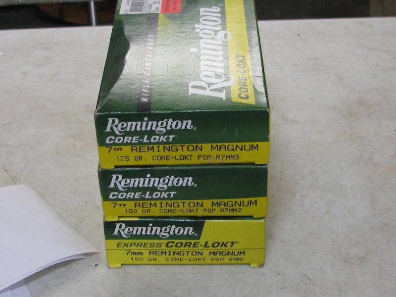 lot 13 image: Remington 7MM Ammunition