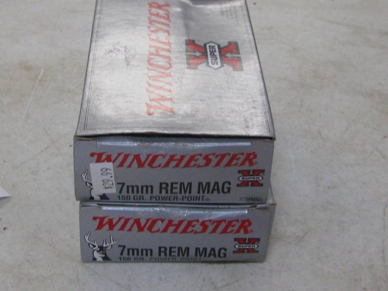 lot 16 image: Winchester 7MM Ammunition
